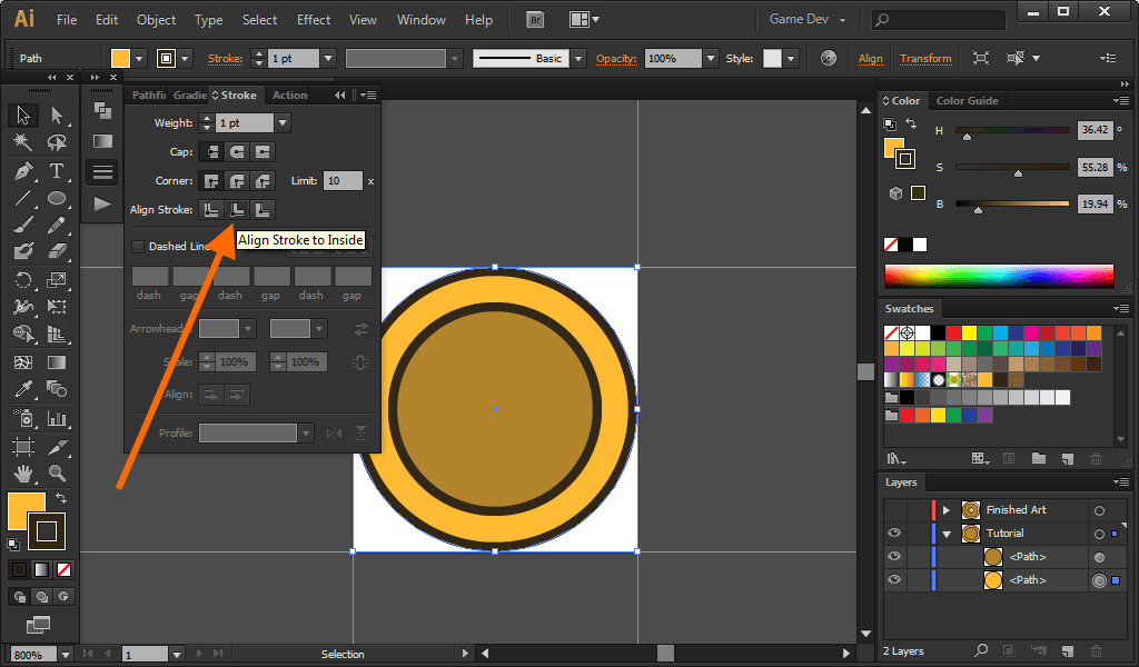 07 - Align stroke to inside